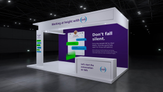 IOSH exhibition stand